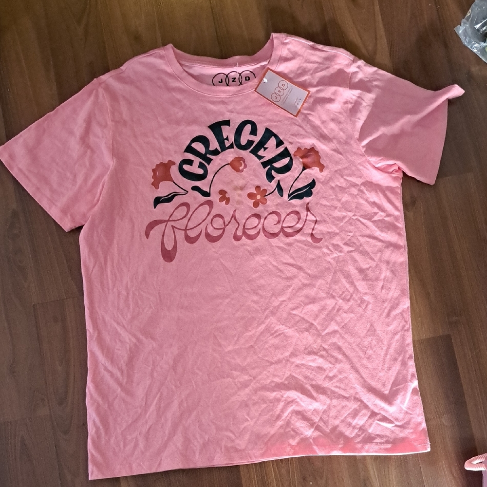 JZD- Pink Graphic Latina Women's Tee